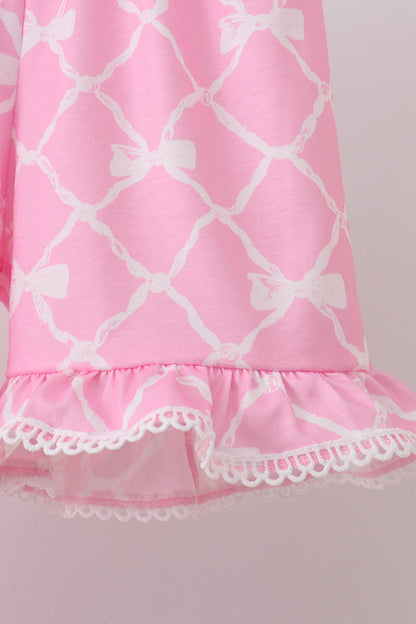 Pink Bow Set
