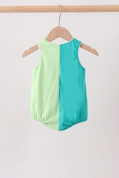 Blue Colorblock Bubble