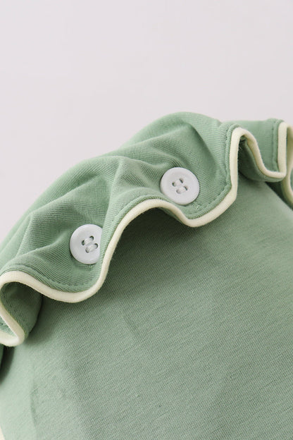 Sage lace bonnet