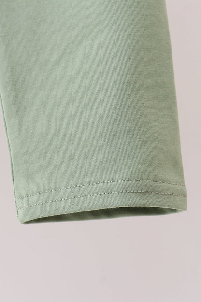 Pastel Daisy Checkerboard Jogger Set