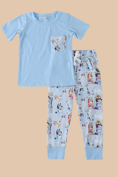 Bluey joggers - Cajun Cuties & Co