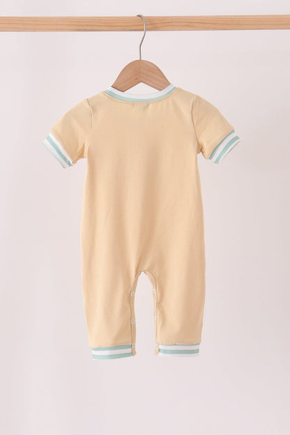 God is great god is good embroidery romper