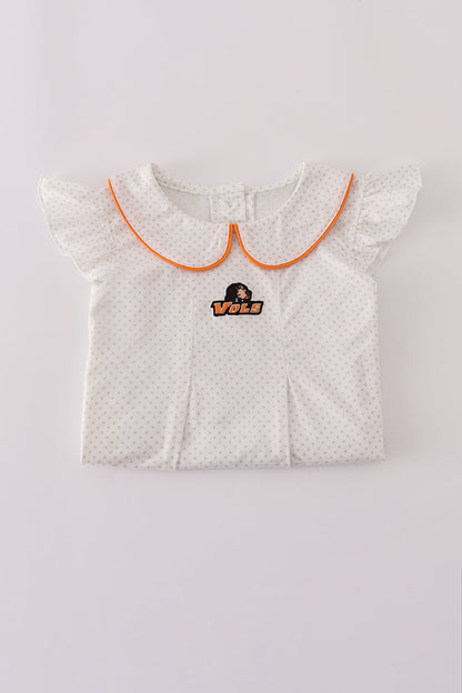 Tennessee applique ruffle pants set
