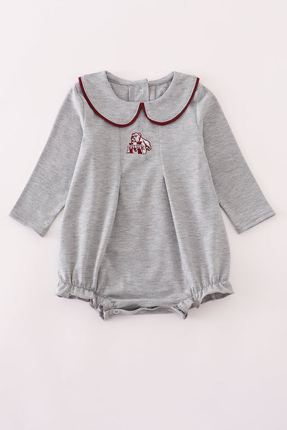 Grey Mississippi embroidery bubble