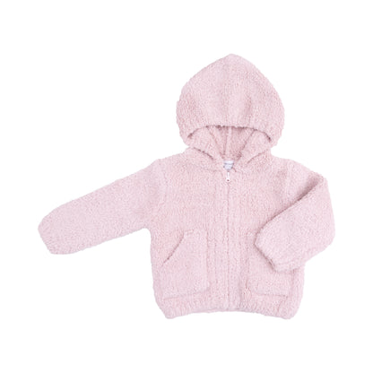 Chenille - Blush Hooded Jacket