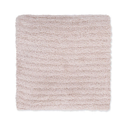 Chenille - Stone Blanket with Striped Texture