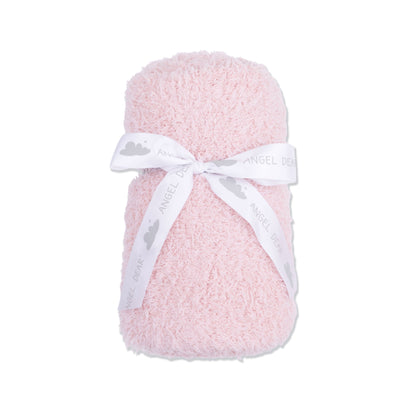 Chenille - Blush Stroller Blanket