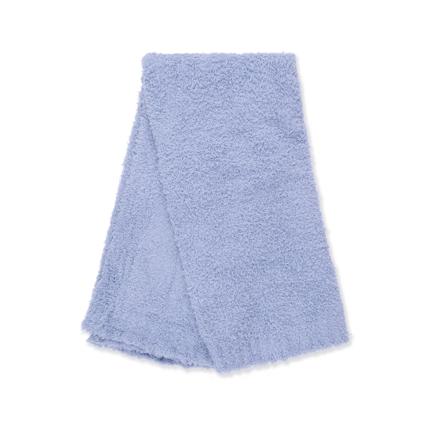 Chenille - Dusty Blue Stroller Blanket