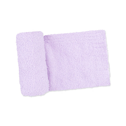 Chenille - Lavender Stroller Blanket