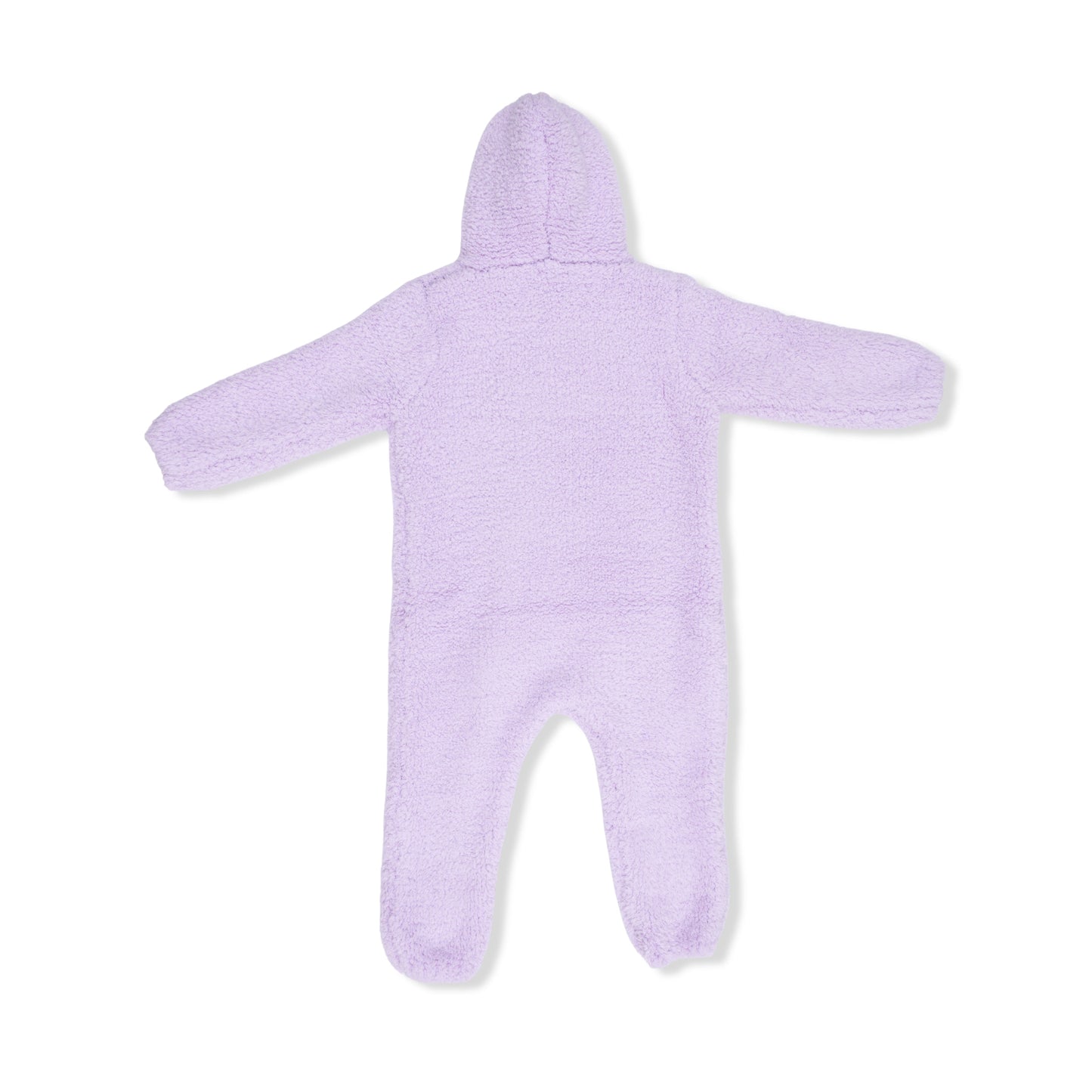 Chenille - Lavender Hooded Romper