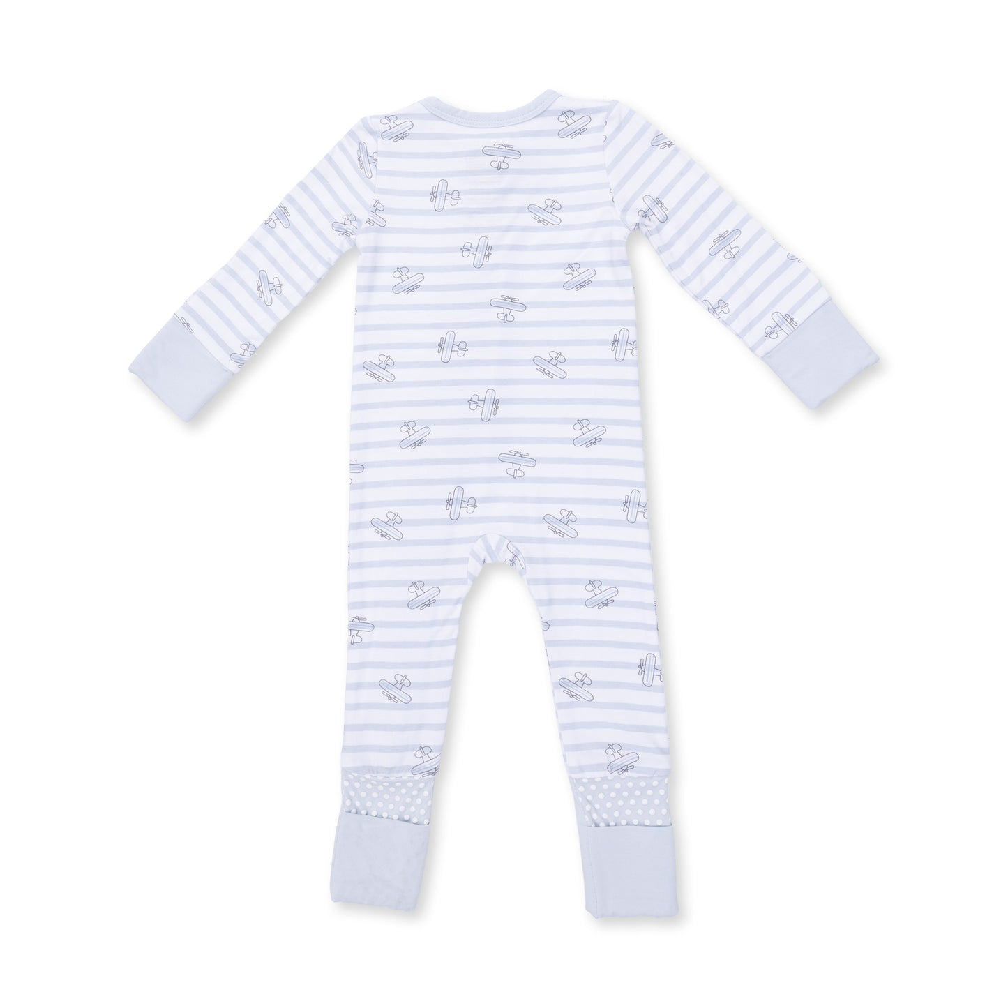Airplane Stripe - Convertible Romper