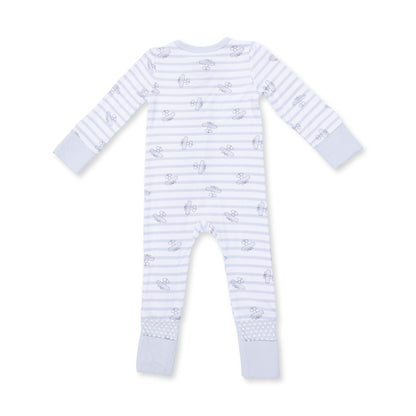 Airplane Stripe - Convertible Romper