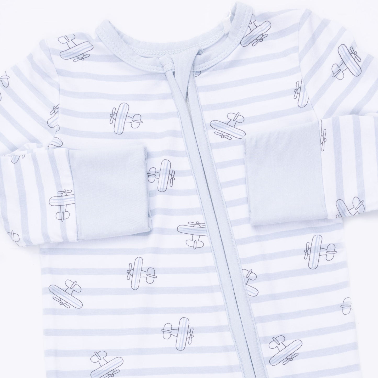Airplane Stripe - Convertible Romper