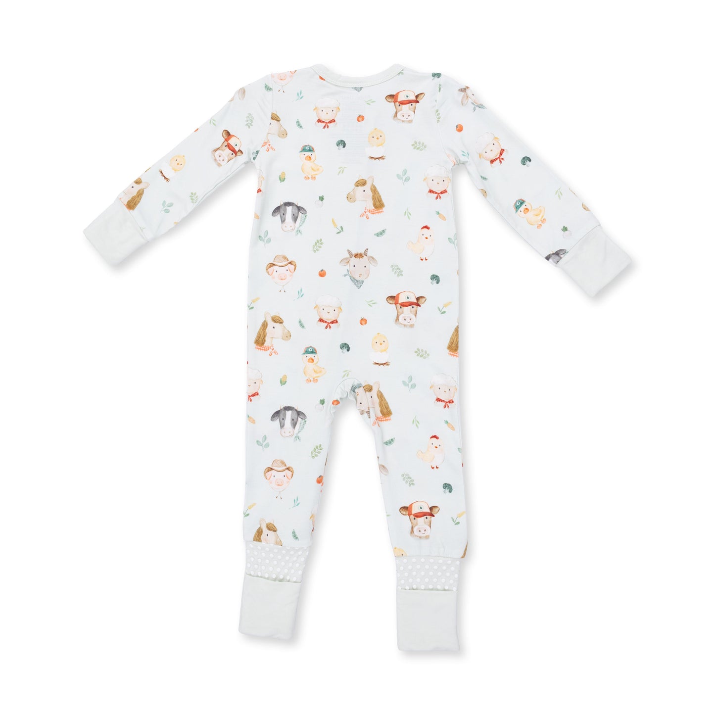 Baby Farm Faces - Convertible Romper