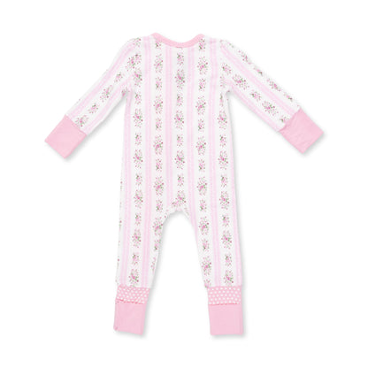 Bella Rose Stripe - Convertible Romper