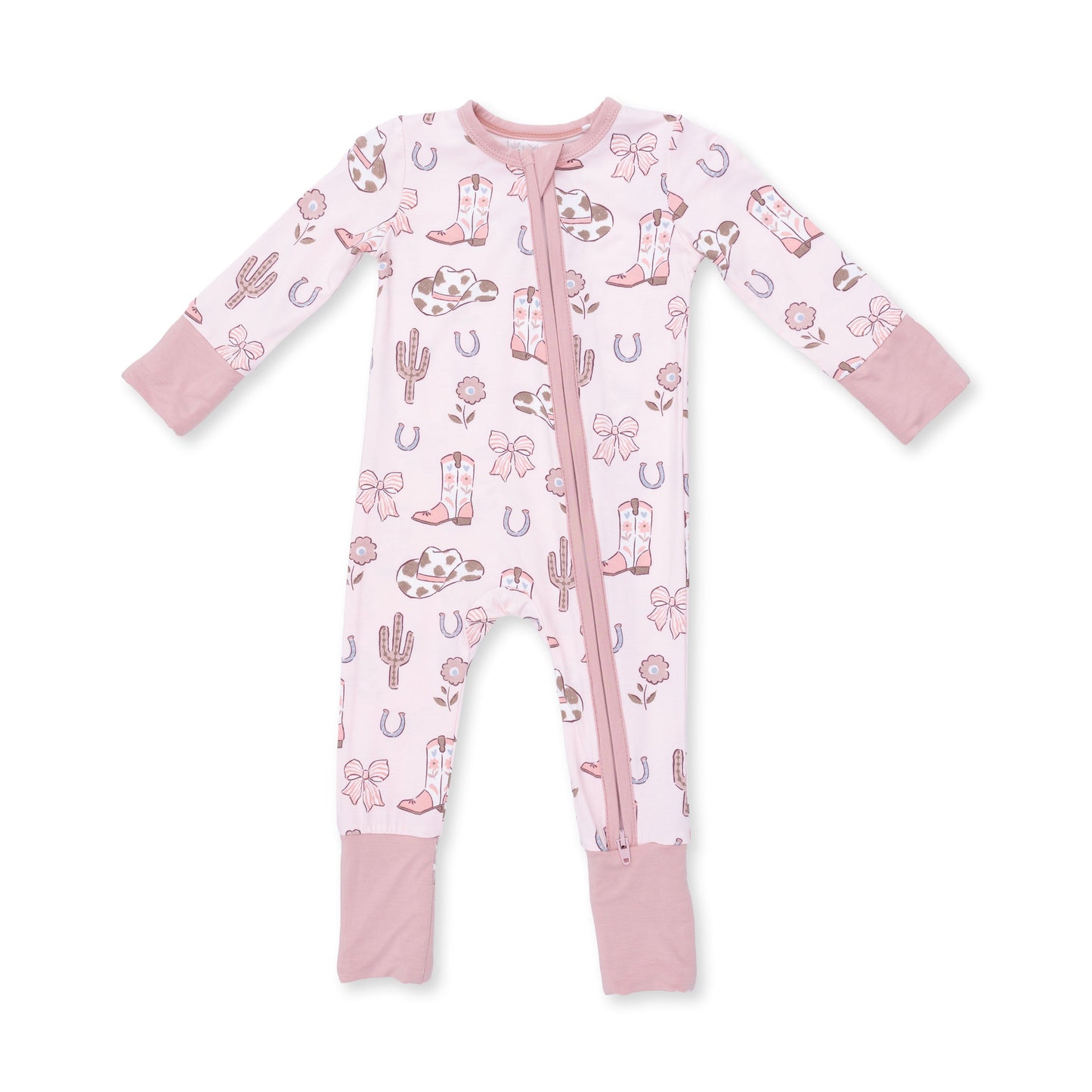 Cowgirl Boots and Bows - Convertible Romper