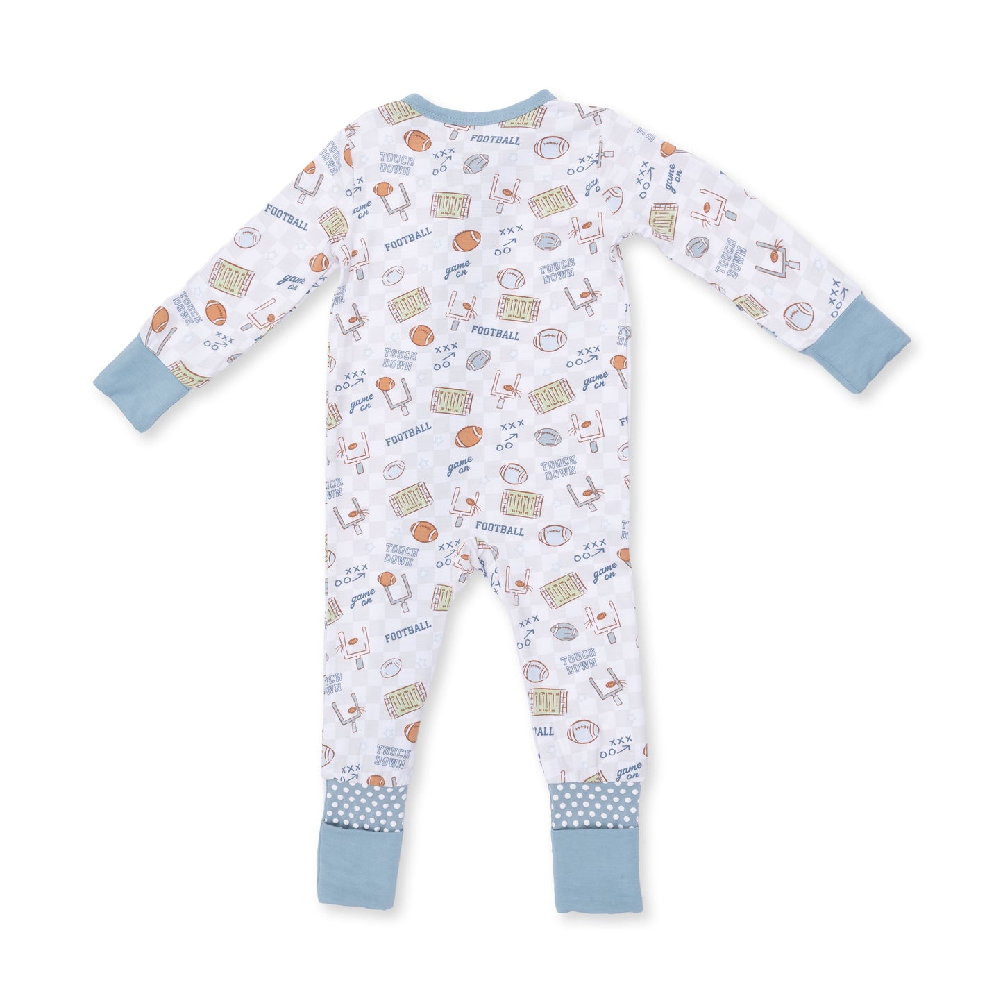 Football Check - Convertible Romper