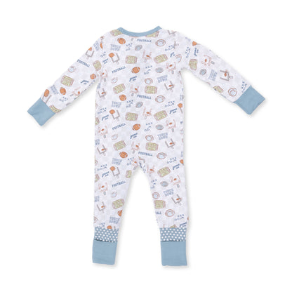 Football Check - Convertible Romper