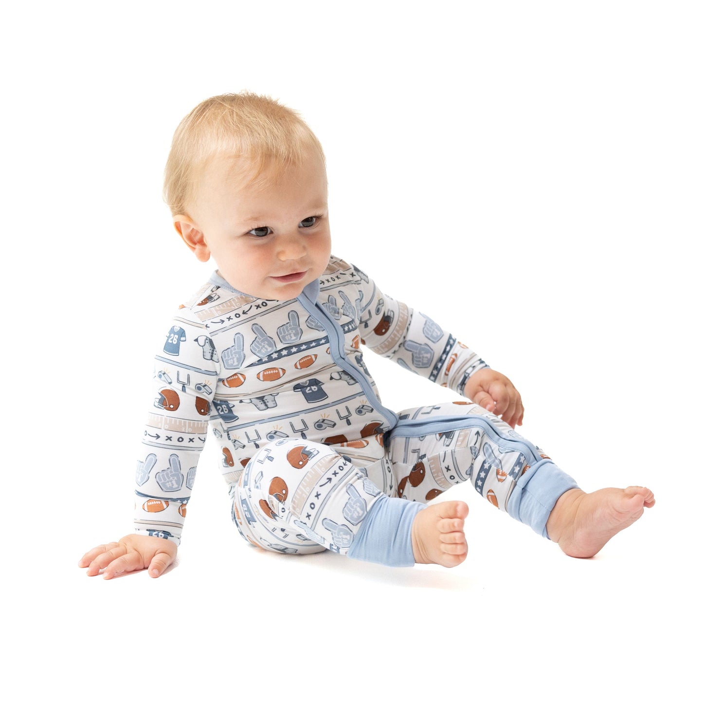 Football Stripe - Convertible Romper