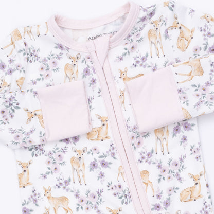 Floral Deer - Convertible Romper