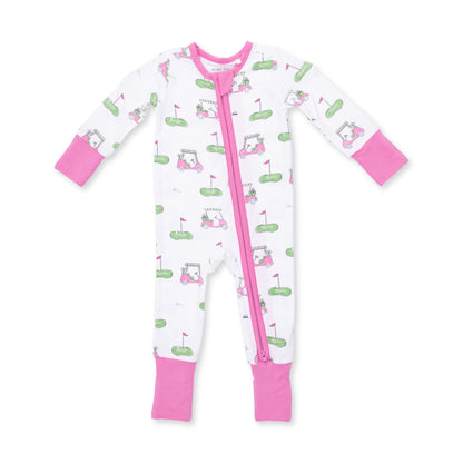 Golf Carts Pink - Convertible Romper