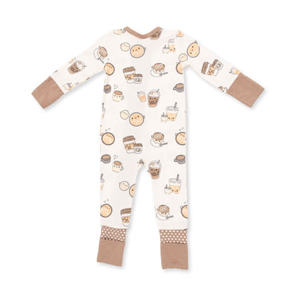 Love You A Latte - Convertible Romper