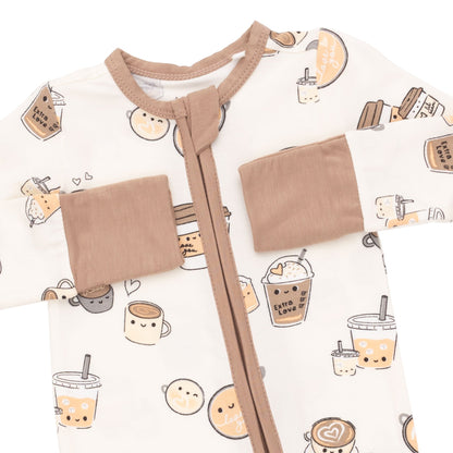 Love You A Latte - Convertible Romper