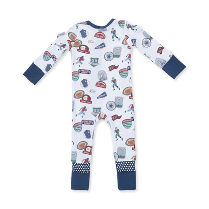 Football Patches - Convertible Romper