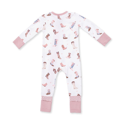 Buckarette Boots - Convertible Romper