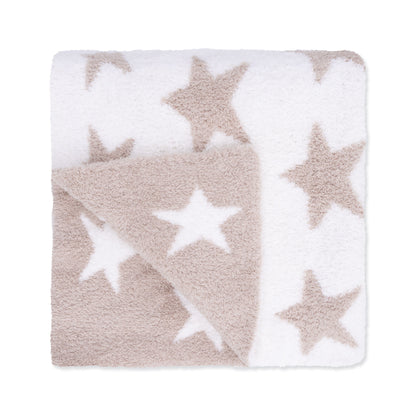 Chenille - Natural Star Blanket