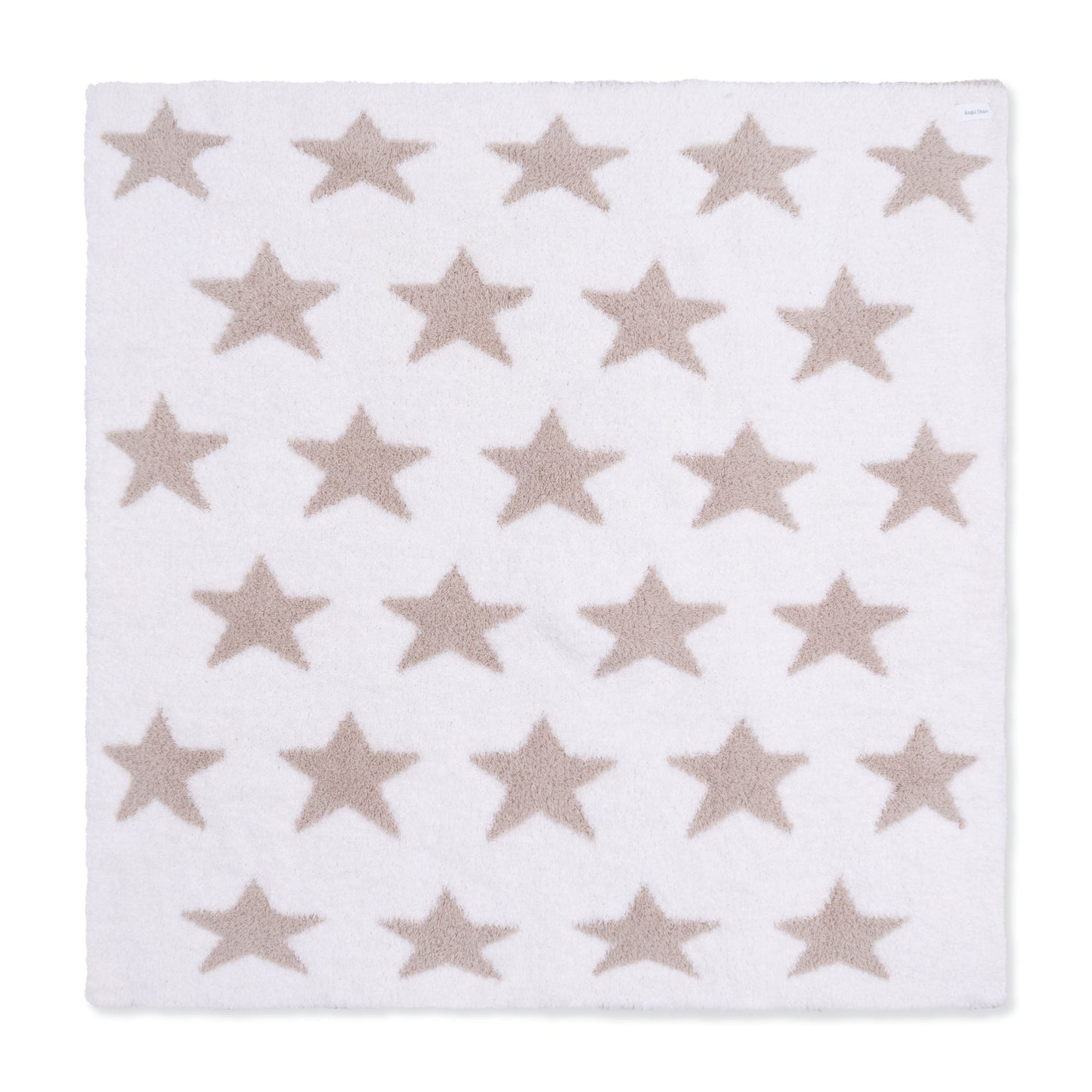 Chenille - Natural Star Blanket