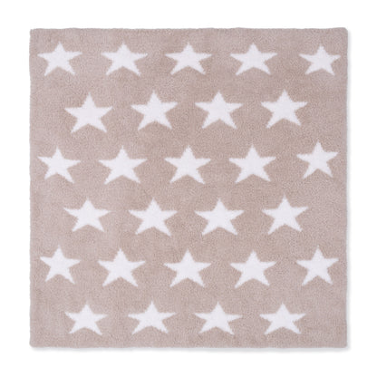 Chenille - Natural Star Blanket
