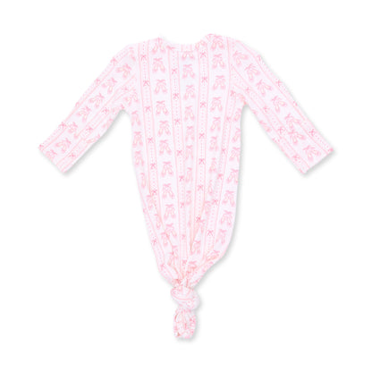 Ballet Shoes Ribbon Stripe - Knotted Gown and Knot Headband