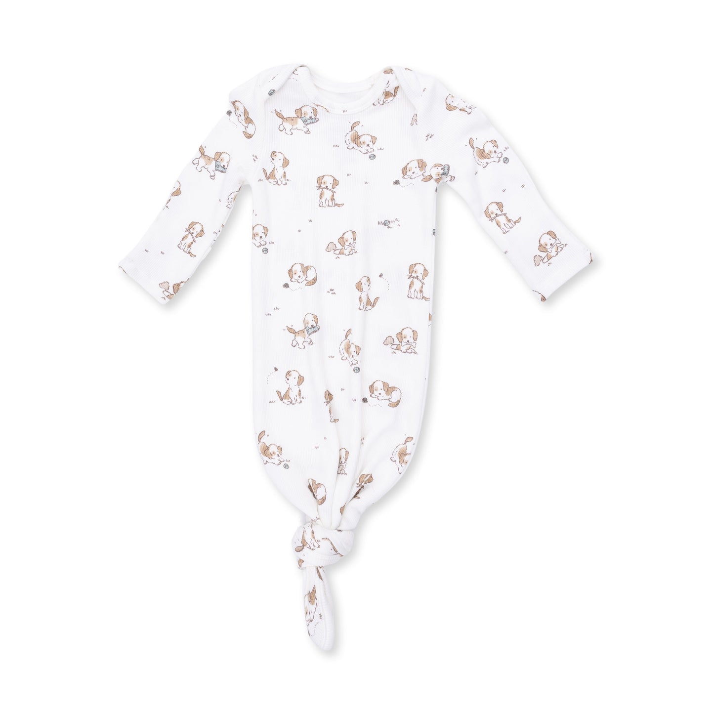 Explorer Puppy Blue - Knotted Gown and Beanie Hat
