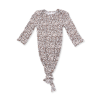 Leopard - Knotted Gown and Knot Headband