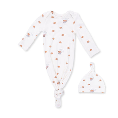 Mini Basketballs - Knotted Gown and Knotted Hat