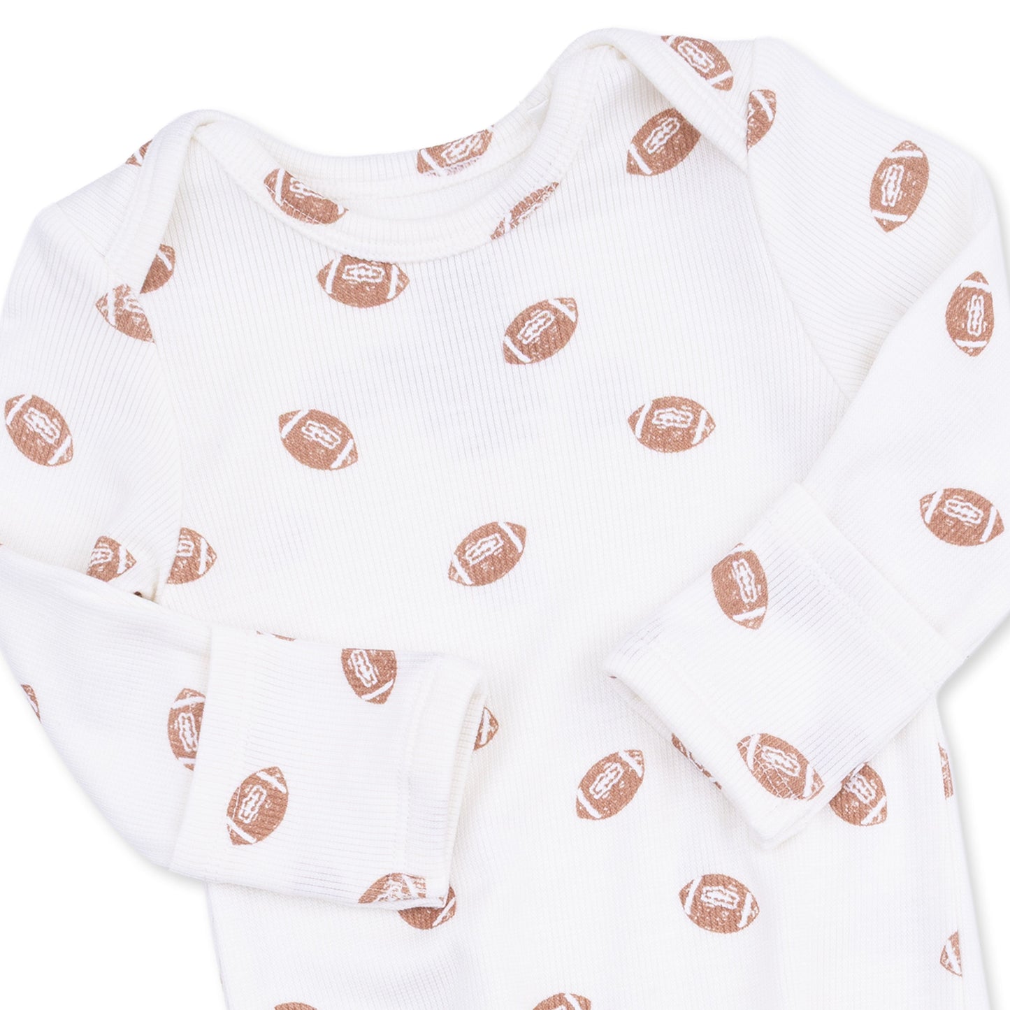 Mini Footballs - Knotted Gown and Knotted Hat