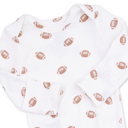 Mini Footballs - Knotted Gown and Knotted Hat