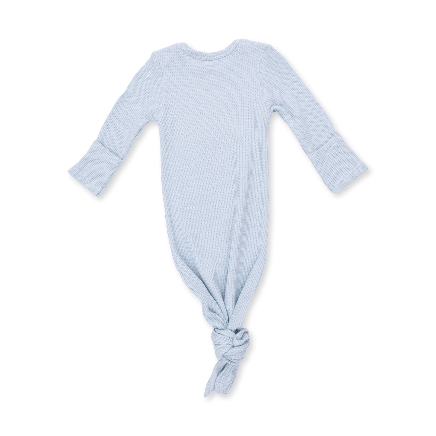 Solid Baby Blue - Knotted Gown and Knotted Hat