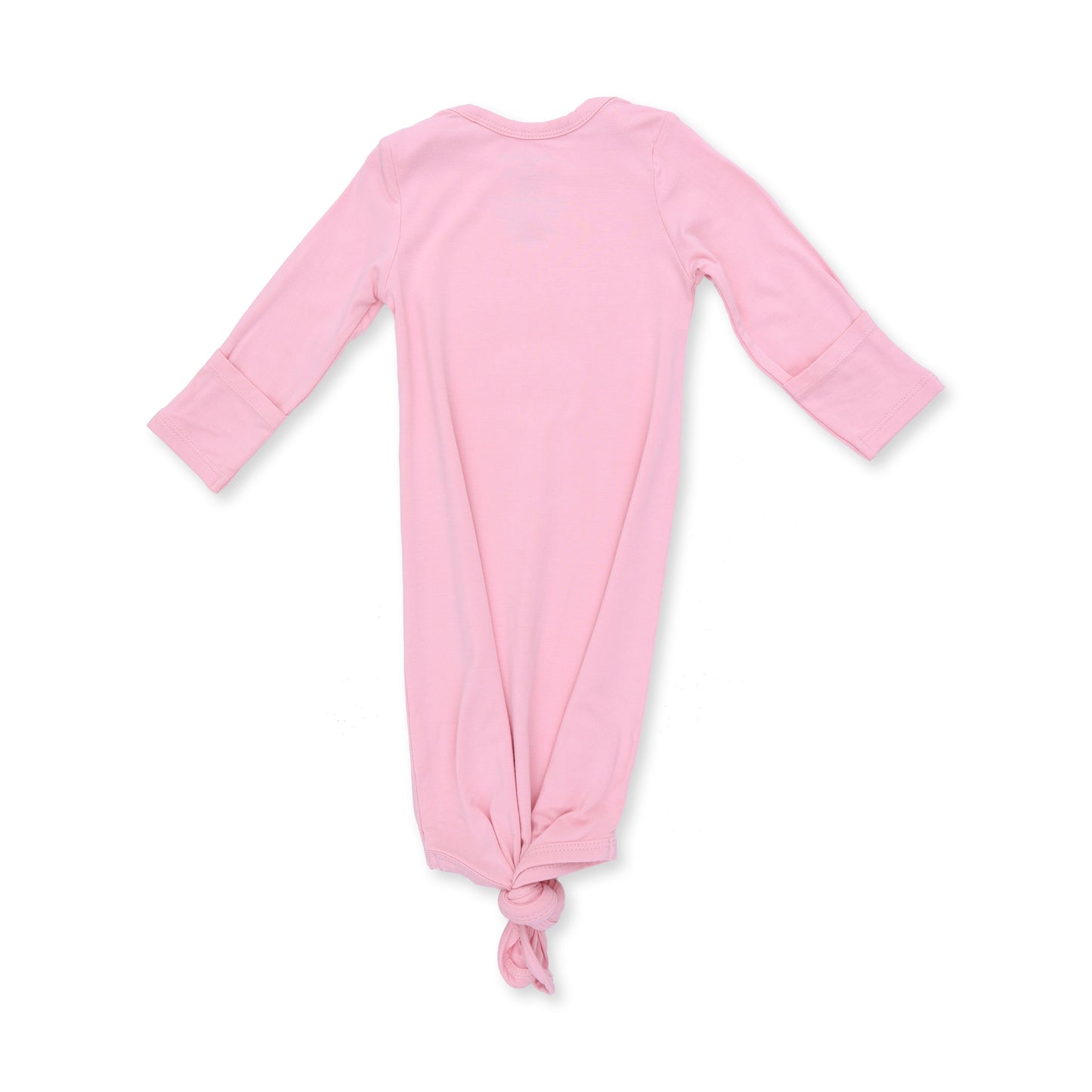 Solid Candy Pink - Knotted Gown and Headband