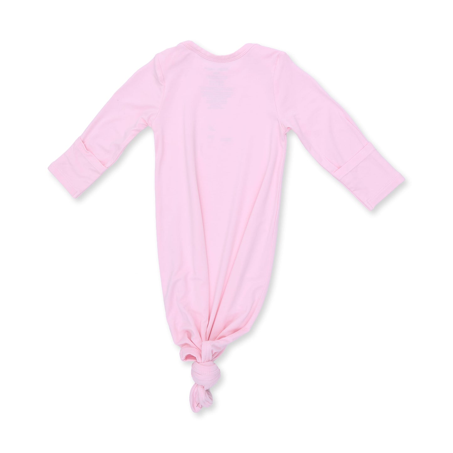 Solid Pink A Boo - Knotted Gown and Headband
