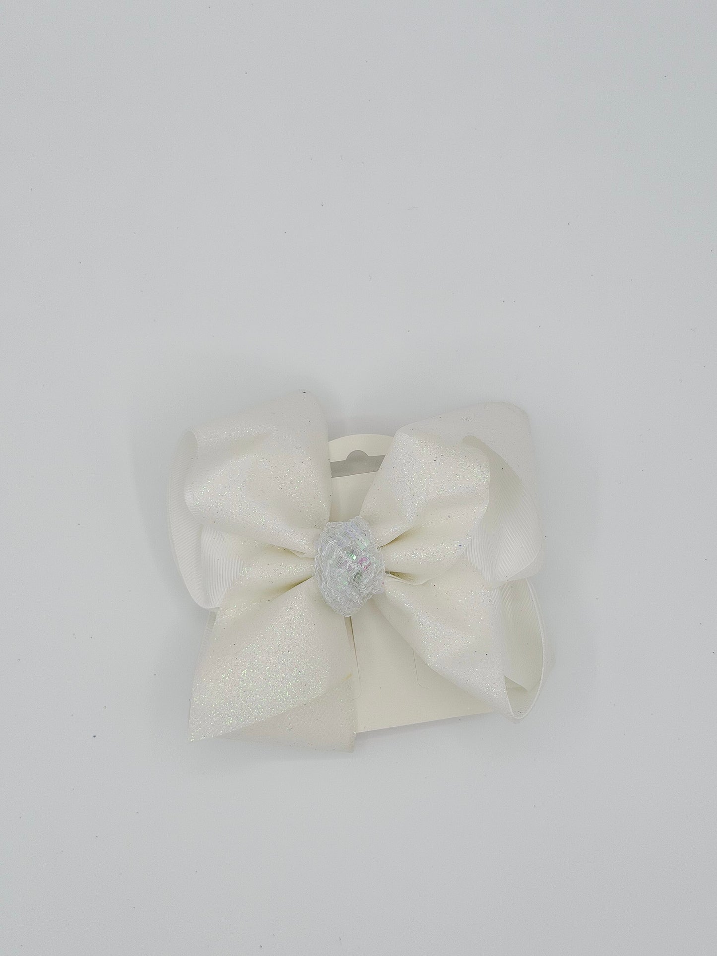 Glitter Hair Bows 6inch