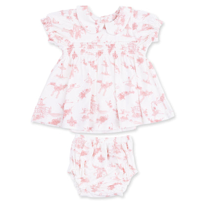 Ballet Toile - Smocked Dress Set