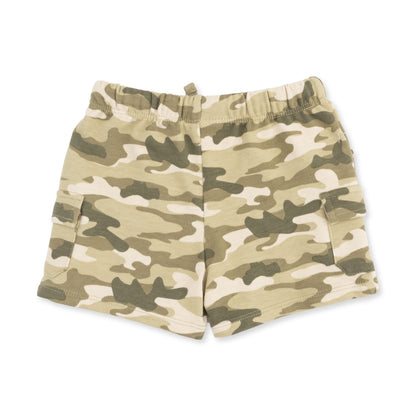 Camo French Terry - Cargo Short