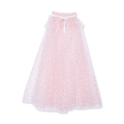 Velour Soft Pink - Tulle Play Cape
