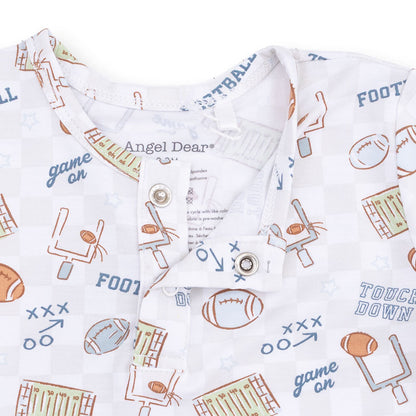 Football Check - Long Sleeve Henley Play Set