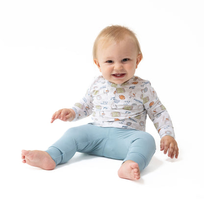 Football Check - Long Sleeve Henley Play Set