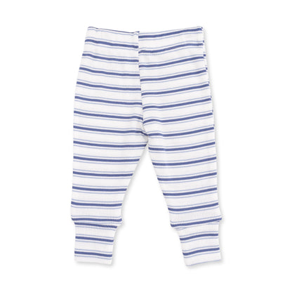 Vintage Stripe Blue - Long Sleeve Henley Play Set