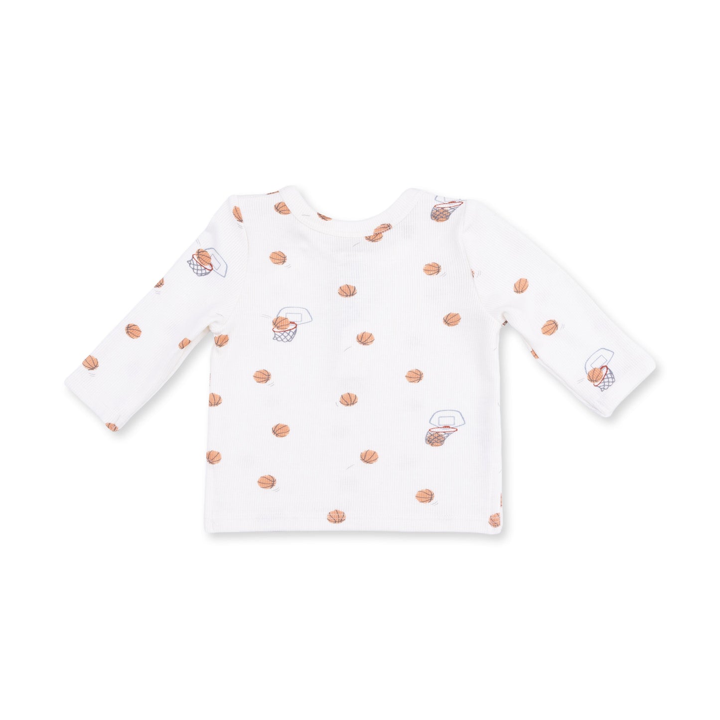 Mini Basketballs - Long Sleeve Henley Play Set