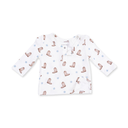 Mini Cowboy Boots - Long Sleeve Henley Play Set